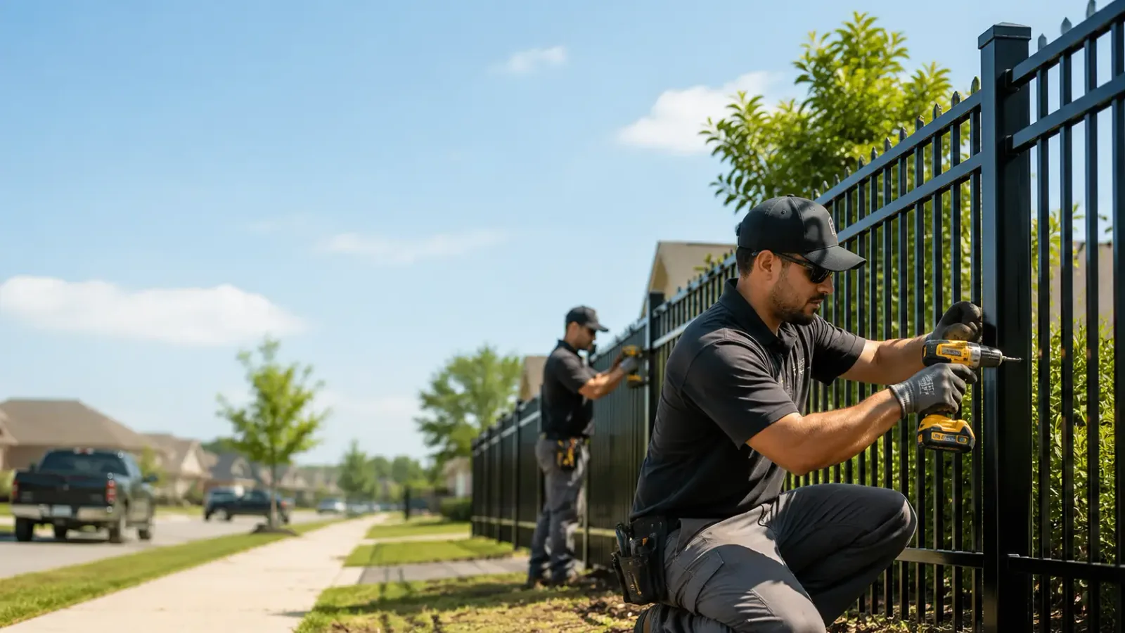 Metal Fence Installation in Leeds, UT